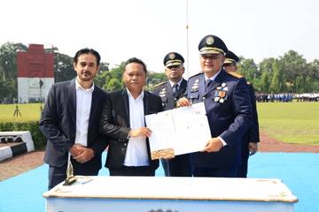 Bupati Bogor Pimpin Upacara Harhubnas 2025