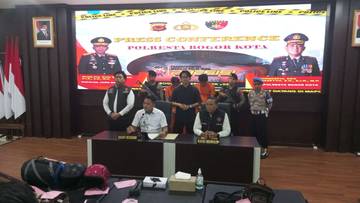 Polresta Bogor Tangkap Pelaku Curanmor Bermodus Polisi Gadungan