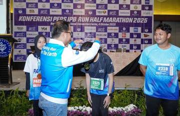 IPB Half Marathon Jadi Ajang Lari Ramah Lingkungan