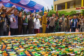Berantas Miras, Angka Tawuran Kota Bogor Menurun