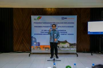 PPJ dan BRI Insurance Kolaborasi Bantu UMKM Pasar