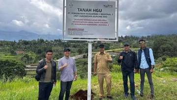 Penyerobot Lahan PTPN di Kawasan Puncak Diproses Hukum