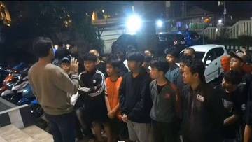 Polsek Cileungsi Tindak Pelajar Konsumsi Miras dan Tramadol 