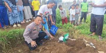 Bayi Ditemukan Meninggal di Kebun Warga Megamendung