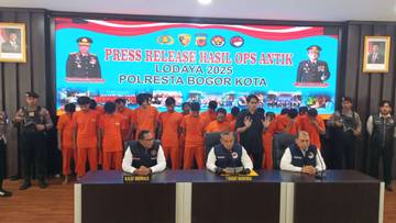 Residivis Narkoba Tertangkap Operasi Antik Polisi Bogor 