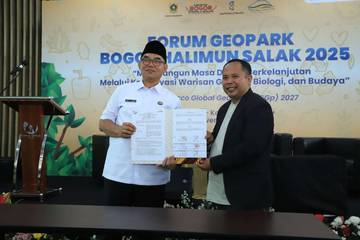 Geopark Bogor Halimun Salak Menuju UNESCO Global Geopark