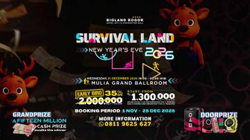 Survival Land: Pesta Tahun Baru Unik Bigland Bogor