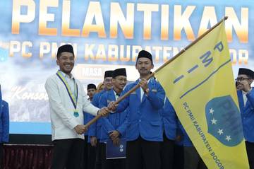 Pengurus Baru PMII Kabupaten Bogor Resmi Dilantik
