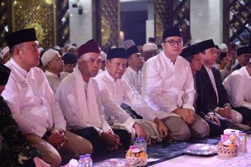 Bupati Bogor Hadiri Tabligh Akbar Peringatan Isra Miraj