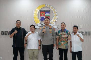 DPRD Kota Bogor dan Kapolresta Pererat Sinergi Keamanan