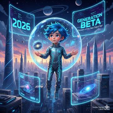 Anak Lahir 2026 Disebut Generasi Beta Masa Depan