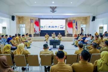 Rapim Pemkot Bogor, Walikota Dedie Ajak Jajaran Tetap Solid