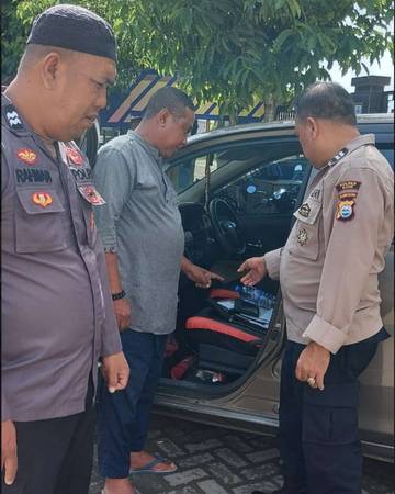 Aparat Kepolisian Respon Cepat Dugaan Pencurian di Pekarangan Masjid