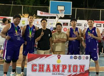 JPS x Peso Pinrang Juara Turnamen Smaga 3x3 Sulsel 