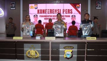Sebanyak Enam Kasus Narkoba Terungkap dalam Operasi Antik Lipu