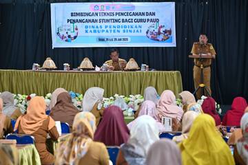 Guru PAUD ikuti Bimtek Pencegahan Stunting di Sinjai