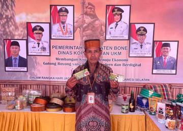 Stand UMKM Bone Raih Prestasi Tertinggi di Jeneponto