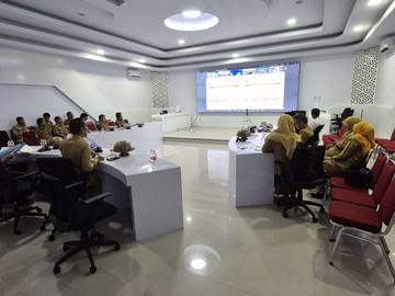 Inflasi Sinjai Terkendali, Jajaran Pemkab Ikuti Rakor Nasional