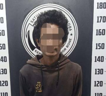Satresnarkoba Bone Bekuk Warga Lonrae Bawa Sabu