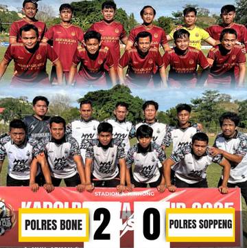 Bhayangkara Bone FC Pastikan Tiket Semifinal Kapolres Cup