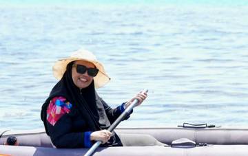 Bupati Sinjai Berakhir Pekan Sambil Meninjau Pulau Larea-rea