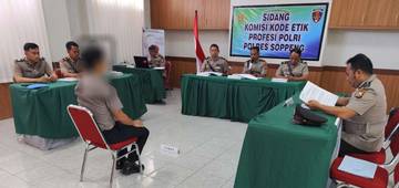 Anggota Polres Soppeng Dipecat Akibat Kasus Narkotika