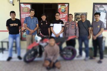 Polisi Tangkap Pelaku Curanmor Bontocani Kurang dari Sehari