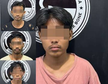 Polres Bone Ungkap Tiga Kasus Narkoba Sekaligus
