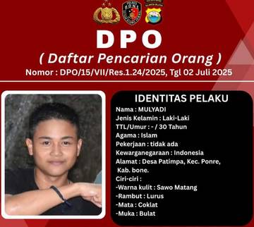 Resmob Bone Tangkap Buronan Kasus Asusila Anak