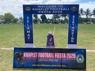 Khaplet Football Fiesta Tumbuhkan Sportivitas dan Persaudaraan Masyarakat