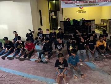 Polisi Gagalkan Tawuran Puluhan Remaja di Sinjai