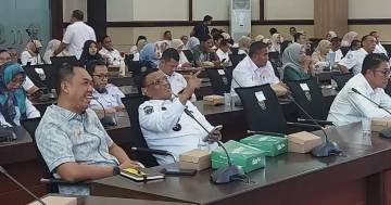 Wabup Sinjai Hadiri Rapat Evaluasi Penanganan Stunting Sulsel