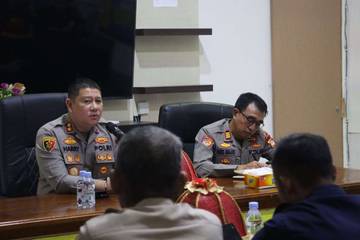 Kapolres Sinjai Pimpin Rapat Pengamanan Jelang Nataru
