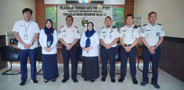 Kalapas Watampone Bangun Sinergi dengan Pengadilan Negeri