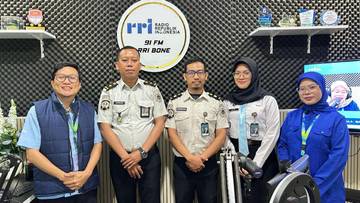 Lapas Watampone Perkenalkan Pemasyarakatan Humanis Lewat RRI
