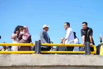 Jembatan Balampangi Sinjai Diresmikan Usai Penantian Empat Tahun