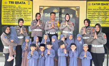 Satlantas Polres Soppeng Gelar Polisi Sahabat Anak