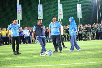 Bupati Bone Buka Turnamen Mini Soccer BerAmal Cup
