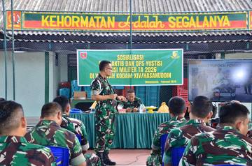 Kodim 1407 Bone, Tingkatkan Disiplin Prajurit Lewat Ops Gaktib