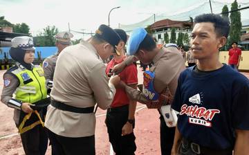 Polres Sinjai Ajak Ojek Online Jaga Kamtibmas