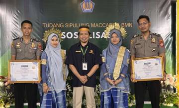 Dua Personel Polres Soppeng Raih Penghargaan KPKNL