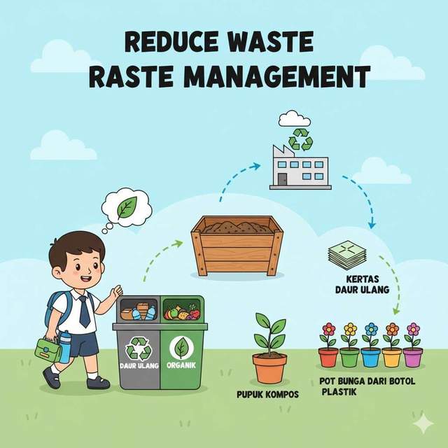 Terapkan Prinsip 3R Kurangi Tumpukan Sampah