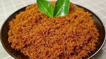 Serundeng Kelapa Lauk Tabur Yang Gurih dan Renyah