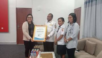 Boven Digoel Raih Penghargaan Tim Pengendali Genting Terbaik
