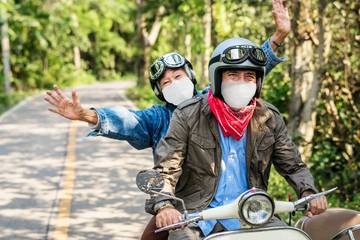 Tips Aman Membawa Motor Jarak Jauh Bersama Keluarga
