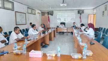 Tujuh OPD mengikuti Rapat tindaklanjut Hasil Audiensi BNPP