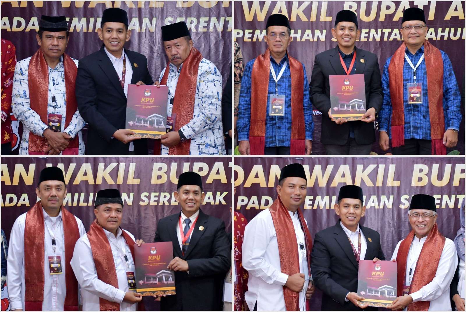 4 Paslon Bupati dan Wabup Agam Mendaftar ke KPU