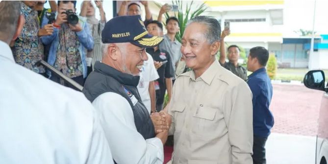 Pemprov Sumbar Sambut MenteriPU,Siap Percepat Pembangunan Pemulihan Pascabencana