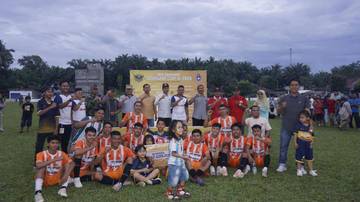Baskoro FC Juara Turnamen Sepak Bola Sidodadi Cup III