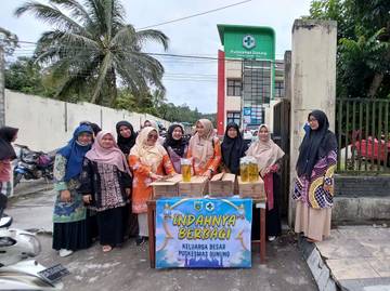 Puskesmas Gunung Bagikan 110 Paket Minyak Goreng 
